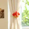 Calcifer Llama Pequeña Dibujo Animado Alzapaños para Cortina Accesorio de Decoración de Cortina Adorno para Habitación Infantil Regalo Divertido