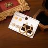 Aretes de Diamantes Completos con Sentido de Diseño para Mujer Moda Nueva Coreana Ligera de Lujo Elegante Tamaño Círculo Accesorios para la Oreja Traje Elegante Coreano