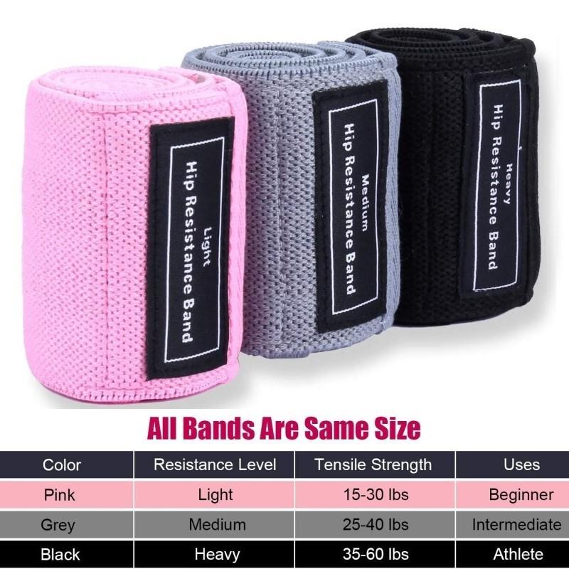 阻力带深蹲弹力带翘臀圈瑜伽拉伸带