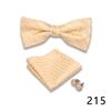 Corbata formal de negocios para hombre pañuelo de bolsillo traje banquete traje de boda accesorios lazo cuello flor fábrica mayoreo