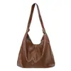 Moda Europea y Americana Bolsos Retro de Alta Calidad Bolsos para Mujer 2026 Otoño/Invierno Nuevo Diseño de Marca Pequeña Bolso de Hombro Único de PU Bajo el Brazo