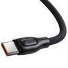Cable de Datos Tipo C de Carga Súper Rápida Trenzado de 120W Adecuado para Cable de Carga para Teléfono Móvil Huawei Honor Vivoppo Transfronterizo