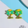 Dibujos Animados Resina Concha Marina Accesorios Pequeños Bricolaje Pegamento de Crema Agujero Hebilla de Zapato Papelería Taza de Agua Parche de Joyería Material