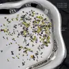 Accesorios para Uñas de Remaches Transfronterizos, Estilo Punk Dorado y Plateado, Pedrería de Cono Afilado de Fondo Plano para Uñas, Tamaños Mixtos para Decoración, Venta al por Mayor