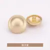 Sombrero de Paja Botones Cosidos a Mano Metal Lana Abrigo Chaqueta Traje Botones Formales Botones Oro Accesorios de Ropa