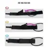 Ventas directas del fabricante de accesorios para tablas de surf: Cuerda de resorte de PU negra, procesamiento de cuerda de seguridad para tabla de surf