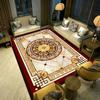 Alfombra de Estilo Chino Nuevo Sala de Estar Estilo Chino Sofá Mesa de Centro Dormitorio Manta de Noche Estudio Salón de Té Área Grande Lujo Ligero Felpudo