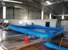 Piscina Inflable para Nadar al Aire Libre Piscina Grande Equipo de Parque Acuático Tobogán Móvil Piscina Comercial para Niños Cuadrada Redonda