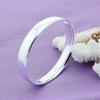 Comercio exterior exportación pulsera de moda redonda cerrada bañada en plata coreana más vendida suministro al contado pulsera al por mayor YB056
