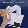 Aspirador de Pó para Manicure Transfronteiriço Removedor Profissional de Esmalte Polimento de Unhas Ferramenta Aspirador de Pó para Manicure Dental Silencioso com Luz