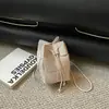 Bolsa Saco com Cordão 2026 Transfronteiriça, Bolsa de Ombro Simples Casual para o Dia a Dia, Bolsa Transversal Colorida Sólida Retro Fashion