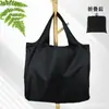 Bolsa de compras dobrável à prova d'água para ombro, bolsa tote portátil para compras de supermercado, pode ser encomendado, novos produtos