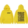 Sudadera con Estampado de Letras Rapper Melendi Jardin Con Enanitos para Hombre y Mujer Retro Hip-Hop