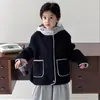 Roupas de Inverno para Meninos Jaqueta Infantil de Lã de Cordeiro 2026 Roupa Infantil Inverno Média e Grande Infantil Casual Meninos Quente Espessado Top