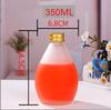 Venta al por mayor de fábrica botella de vidrio vacía para café de extracción en frío botella para bebida jugo botella para gotas de hielo agua salada botella para té botella para vino de frutas hogar
