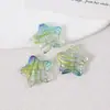 Heidi 23mm Chapado en Aceite Pintura al Óleo Estrella de Cinco Puntas Cuentas Sueltas Accesorios Hechos a Mano para DIY Joyería Cadena de Teléfono Pulsera Materiales