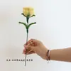 Direto do fabricante: Palitos torcidos de rosa e hibisco, flores acabadas em várias cores, buquês de presente para Dia dos Namorados e aniversários para namorada