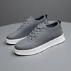 Comércio Exterior Moldados por Injeção Sapatos Masculinos Baixos Tênis de Skate Sapatos Brancos Pequenos Preguiçosos Calçados Casuais Leves Esportivos Básicos Sapatos Baixos para Homem