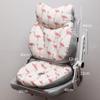 Cojín de Soporte Lumbar para Asiento, Cojín de Respaldo para Cuatro Estaciones, Cojín Lumbar para Oficinista, Cojín Pequeño para Espalda, Cojín para Silla para Sentarse Largo, Moderno y Sencillo