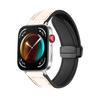 Adequado para Huawei Watch Padrão Cavalo Maluco Fit3 Adesivo de Silicone Couro Genuíno Fivela Dobrável Magnética Pulseira de Relógio Fit4Pro Negócios