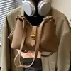 Bolso de Hombro Retro de Alta Gama con Patrón de Lichi 2025 Nuevo Bolso de Mano para Viajar Bolso Tote Bolso Cruzado para Mujer Bolso Madre-Hija