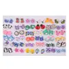 Venta Caliente Transfronteriza de 36 Pares de Juegos de Aretes Geométricos, Accesorios de Aretes de Flor y Animal de Plástico para Mujeres, Aretes Pequeños con Pedrería al por Mayor