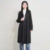 Casaco Jaqueta Trench Coat Moda Versátil de Alta Qualidade Outono 2025 Tendência Plissado Design de Nicho de Alto Padrão