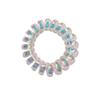 Línea telefónica Mermaid Ji, anillo para el cabello con degradado de color, grueso, estilo coreano, dulce y sencillo, para celebridades de Internet, con cuerda para el cabello para mujer.