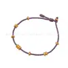 Pulsera de Oro Puro 999 con Cuentas de la Suerte, Hilo Rojo para el Año de Nacimiento, Mes Completo del Bebé, Adulto, Ceremonia de Apertura, Joyería de Oro, Regalo Casual