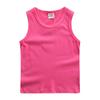 Patronaje verano nuevo chaleco sin mangas liso para niños talla mediana y pequeña top casual para niños moda comercio exterior Mayoreo