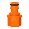 Niple Sextavado Laranja com Rosca Interna Acessórios para Mangueira de Água de Máquina de Limpeza de Lava-Rápido Torneira de Plástico Conector Rápido para Mangueira