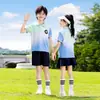 Uniformes de Jardín de Infancia, Uniformes Escolares, Estudiantes de Primaria, Juegos Deportivos de Primer Grado, Uniformes de Clase para Niños, Ropa de Verano de Manga Corta para Graduación de Niños