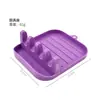 Soporte para Utensilios de Cocina de PP Estante para Tapas de Ollas Fácil de Limpiar Organizador de Espátulas Multiusos Escurridor para Comedor y Cocina Palillos Cucharas Estante para Utensilios