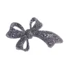 Broches Europeos y Americanos Populares al por Mayor Transfronterizos, Broches de Aleación de Lujo, Broches de Strass con Lazo, Broches de Joyería de Comercio Exterior
