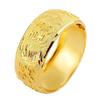 Pulsera de Boda Electrochapada en Oro Real Versión Abierta Amplia Pulsera Doble Felicidad Dragón y Fénix Oro de Alta Imitación para Mujer Novia Boda Etiqueta de Cerdo Dorada