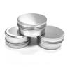 Caja de Aluminio Lata de Aluminio Punto Venta al por Mayor Latas de Té Caja para Joyería de Uñas Cofre Pegatinas Embalaje Cosmético Redonda Pequeña Caja de Aluminio