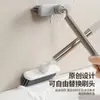 Cepillo para piso de baño, cepillo pequeño para limpiar el piso del baño, cepillo giratorio para rincones sin ángulo muerto, cepillo para rincones y grietas, herramienta de limpieza de pisos