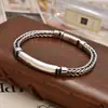 Pulseira Corrente Tecida à Mão Simples Yuhong Largura 5mm Coringa Clássico Pulseira Presente para Namorado Outlet de Fábrica