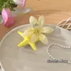 Presilhas de cabelo florais coloridas estilo coreano, presilhas laterais elegantes e requintadas, presilhas de laço fofas para meninas