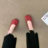 Zapatos planos para mujer de estilo coreano, sin cordones, punta fina, para comercio exterior transfronterizo, versátiles, estilo abuela, zapatillas tipo frijol