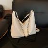 Bolsa Personalizada da Moda Tendência de Grande Capacidade 2025 Primavera Novo Estilo Casual Bolsa Tote Transversal de Ombro Feminina