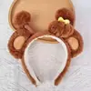 Linda Nueva Diadema de Dibujos Animados para Mujer, Diadema de Felpa para Lavarse la Cara y Aplicarse Mascarilla Facial, Accesorio para el Cabello Antideslizante