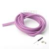 Correa de bolso de cordón de cuero PU de color caramelo para mujer, asa versátil, accesorios para bolso de boca de oro DIY con correa de mano, 51 accesorios