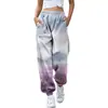 Nuevo Producto Más Vendido Transfronterizo: Pantalones Jogger con Estampado Digital 3D para Mujer, Casual Holgado Deportivo con Cordón Ropa para Mujer