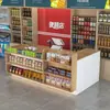 Balcão de Caixa de Supermercado, Recepção de Loja de Conveniência, Balcão de Armazenamento Multicamadas, Balcão Pequeno de Papelaria, Balcão de Recepção de Canto
