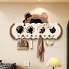 Gancho de Chave Mickey para Armazenamento na Parede da Entrada, Decoração de Porta Fofa, Suporte para Pendurar sem Furar