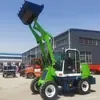 Cargador Frontal de Ruedas de Alta Gama Directo de Fábrica Tracción en las Cuatro Ruedas Combustible Todo Terreno Transportador de Ingeniería Arena y Grava Carretilla Elevadora