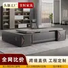 Escritorio y Silla de Oficina Ejecutiva Combinación Simple Moderno Escritorio Ejecutivo Mesa de Presidente Gerente Supervisor Muebles de Oficina de Gama Alta