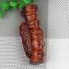 Adorno de Mano de Talla de Madera Preciosa, Talla Tridimensional de Palo de Rosa, Como un León Pixiu Bolsa de Dinero