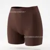 Base de comercio exterior líquida de ángulo plano capa base pantalones algodón puro entrepierna mujer sin costuras seda de hielo pantalones de seguridad dos en uno anti-exposición alta elasticidad